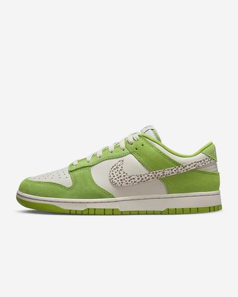 Cheap Nike Dunk Low White Green Shoes Unisex-83